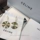 AAA Fake Celine Silver Disk Earrings (8)_th.jpg